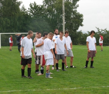 Pouťový fotbalový turnaj 22. 8. 2009