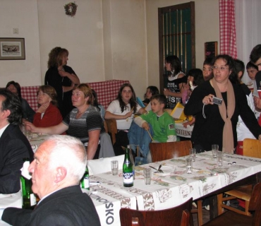 Italové v Chodovicích-loučení 23. 5. 2006