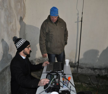 Rozsvěcení vánočního stromečku u kostela sv. Bartoloměje v Chodovicích 1.12.2019