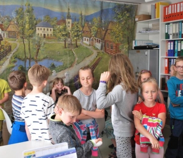 Škola na obecním úřadě v Holovousích 25.4.2018