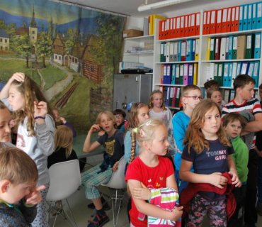 Škola na obecním úřadě v Holovousích 25.4.2018
