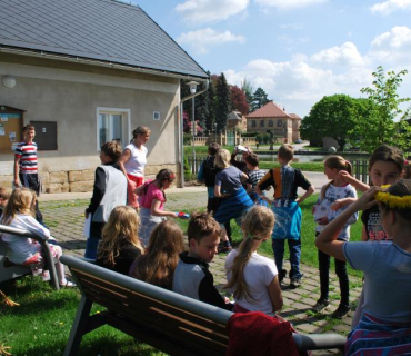 Škola na obecním úřadě v Holovousích 25.4.2018