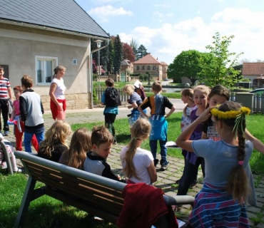 Škola na obecním úřadě v Holovousích 25.4.2018