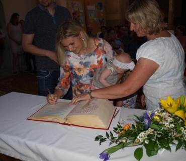 Vítání občánků v kostele sv. Bartoloměje 13.5.2018