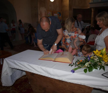 Vítání občánků v kostele sv. Bartoloměje 13.5.2018