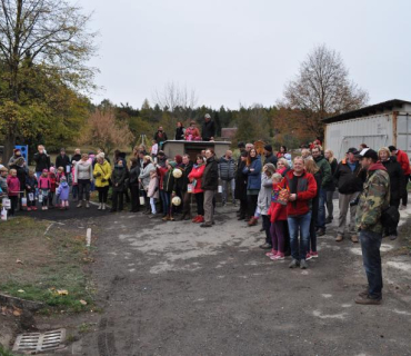 Lampiónový průvod - 100. výročí vzniku samostatného československa 27.10.2018