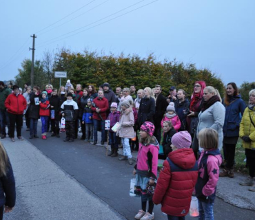 Lampiónový průvod - 100. výročí vzniku samostatného československa 27.10.2018