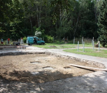 Rekonstrukce hřiště za školou 8.7.2017