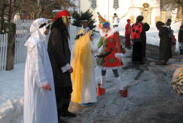 Masopustní průvod 10. 1. 2010 Masopustní průvod 10. 1. 2010